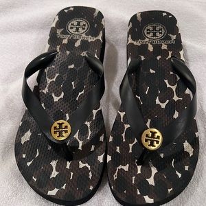 Tory Burch platform flip flops